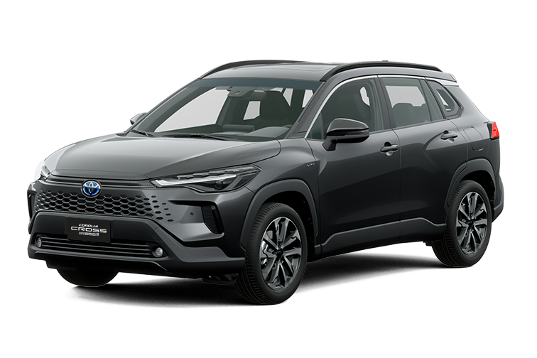 corolla cross gris metalico